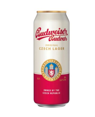 Budweiser Budvar Czech Pilsner Premium Lager X Ml Cans